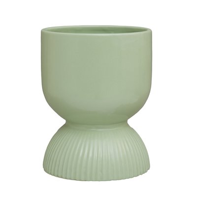 15cm Curved Planter Sage Green SO'HOME