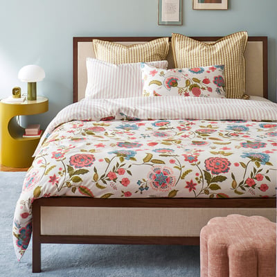 Shirley Duvet Cover in Washed Cotton LA REDOUTE INTERIEURS