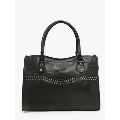 Cabas Glam cuir BASILIC PEPPER