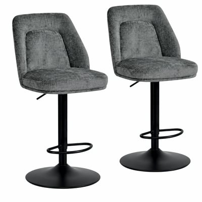 Chaise de bar pivotante et réglable (lot de 2) IENA PIER IMPORT