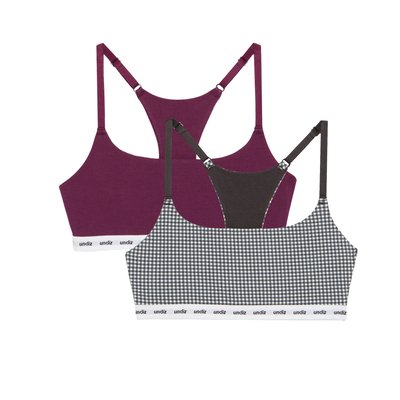 Lot de 2 brassières en coton DARKIZ SOHAPPI UNDIZ