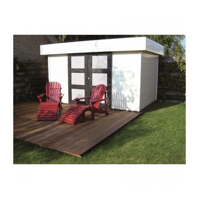 Abri de Jardin Maisonnette Chalet de Jardin Malmo HABITAT ET JARDIN