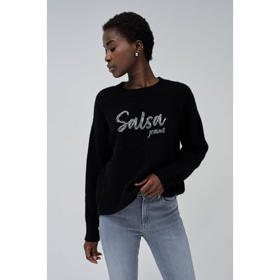 PULL EN LAINE AVEC LOGO SALSA JEANS