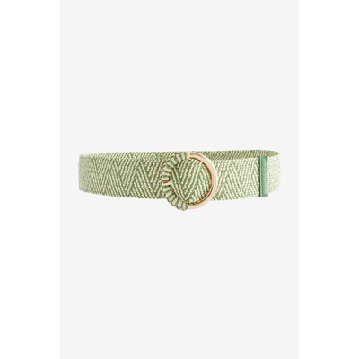 Ceinture large en raphia NEXT