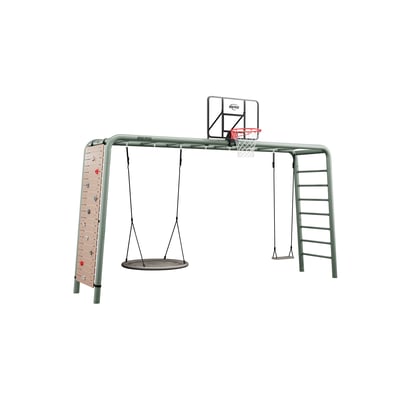 Aire de Jeux et Fitness, PlayBase Extra Large + Ultimate set Vert BERG TOYS