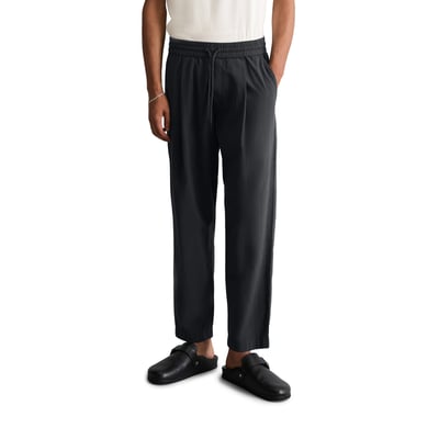 Pantalon en seersucker regular en pur coton bio MARC O’POLO DENIM