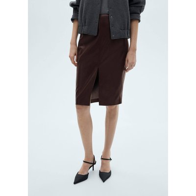 Jupe cuir grande taille La Redoute