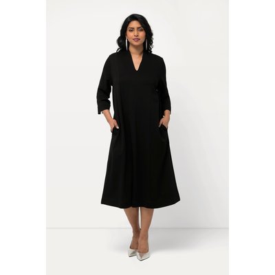 Robe midi point de Rome, manches 3/4 ULLA POPKEN