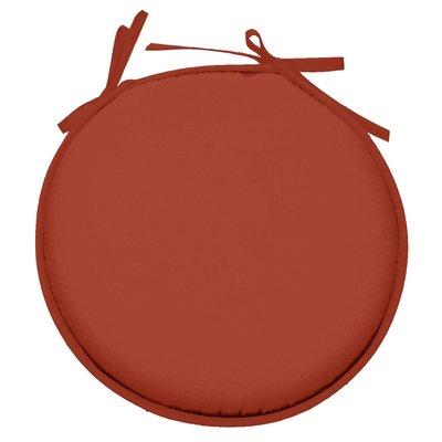 Galette de chaise ronde Unie Pop color EDEN