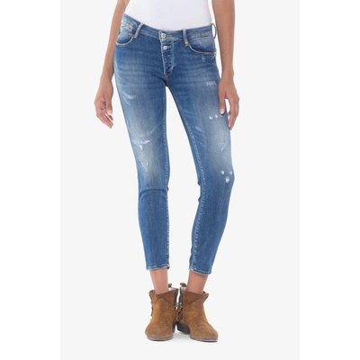 Jeans push-up slim PULP, 7/8ème LE TEMPS DES CERISES