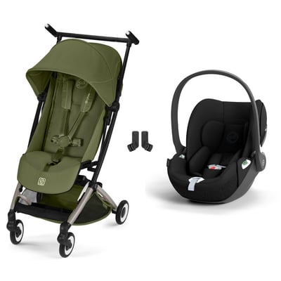 Pack poussette duo Libelle 5 + siège auto Cloud T i-Size CYBEX
