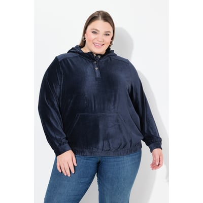 Sweat-shirt à capuche et manches longues ULLA POPKEN