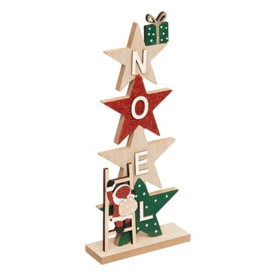 MOT BOIS NOEL ETOILE H28 FEERIC LIGHTS & CHRISTMAS