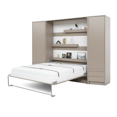 Lit escamotable avec bureau et 2 colonnes GOYA AKITEN RETAIL