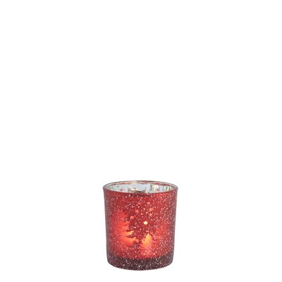 Photophore décoratif en verre dépoli H7 SIA DECO