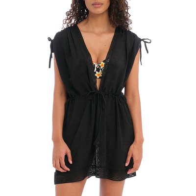 Tunique de plage noir La Redoute