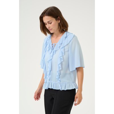Blouse with short sleeve KAFFE