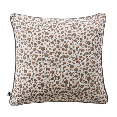 Coussin dehoussable en gaze de coton Leopard Leonie EDEN