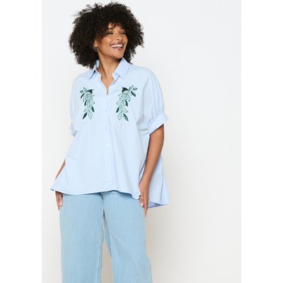 Chemise extra large avec broderie LOLALIZA