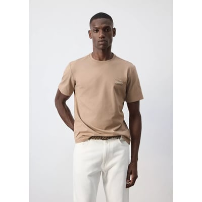 T-shirt 100 % coton imprimé MANGO MAN