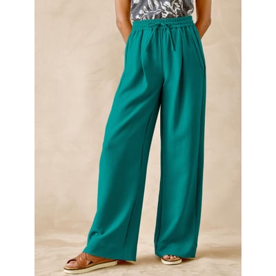 Pantalon effet froissé coupe large DAXON