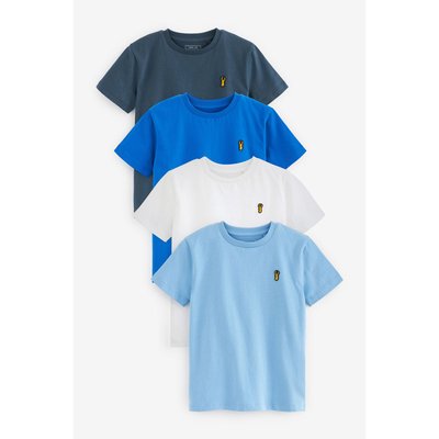T-Shirts à manches courtes, lot de 4 NEXT
