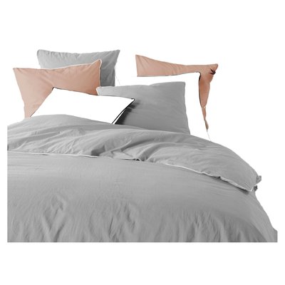 Parure housse couette + taies coton lave Lanettes DOUCEUR D'INTÉRIEUR