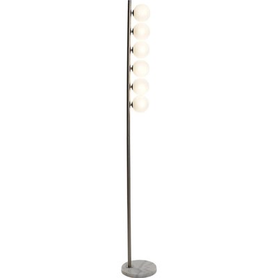 Lampe sur pied moderne en métal et verre style contemporain RECOLLECTION