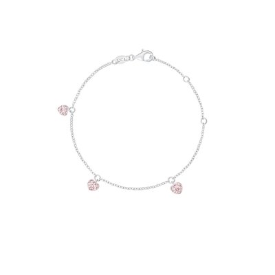 Bracelet en argent 925 et cristal CLEOR