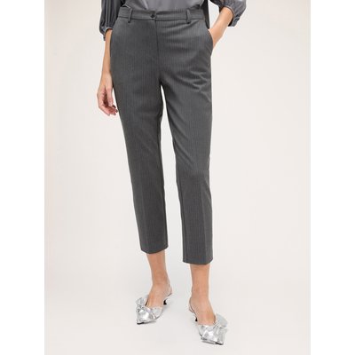 Pantalon REGULAR en tissu teint en FIL à fines rayures MOTIVI