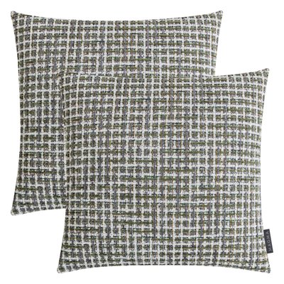 Housses de coussin jacquard velours VIVIANA-Lot de 2 MAGMA HEIMTEX