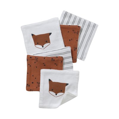 Lot de 6 lingettes lavables VERTBAUDET