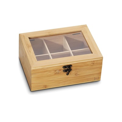 Boite pour le thé Noa bambou 21 x 16 x 9 cm KELA