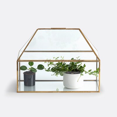 Deko-Glashaus mit Messingfinish Uyova LA REDOUTE INTERIEURS