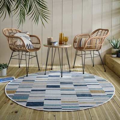 Tapis extérieur rond ROSCO FLAIR RUGS