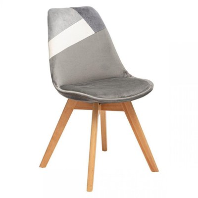 Chaise Scandinave Baya Patchwork ATMOSPHERA