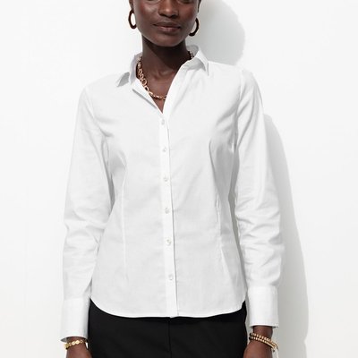 Chemise en popeline rayée PROMOD