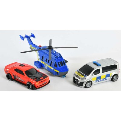Coffret Poursuite Policière - Smoby - Dickie SMOBY