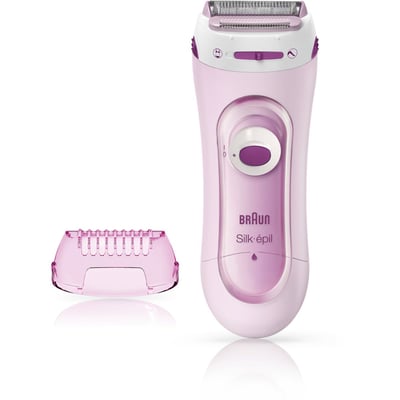Rasoir électrique femme Silk-epil LS5100 Rose BRAUN