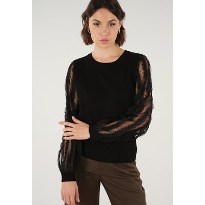 Pull maille transparente La Redoute