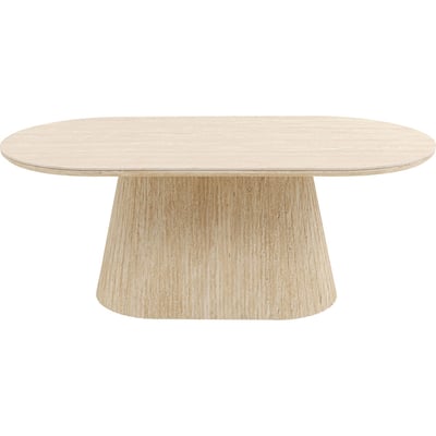 Table basse ovale en grès, ALMA KARE DESIGN