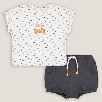Ensemble 2 pièces T-shirt et bloomer LA REDOUTE COLLECTIONS