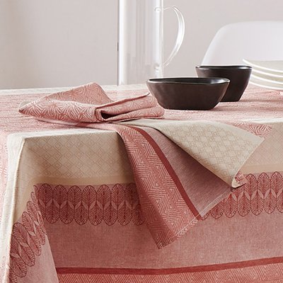 Lot de 3 serviettes jacquard Charleston TRADILINGE