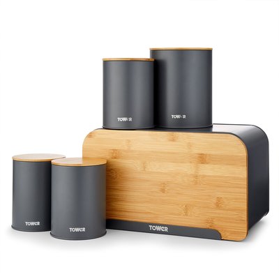 5-Piece Scandi Kitchen Storage Set TOWER