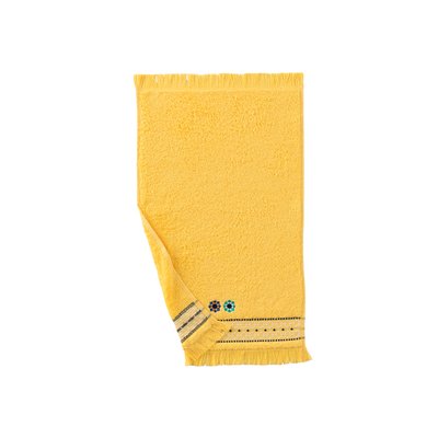 Serviette invité coton JARDIN M CARRE BLANC
