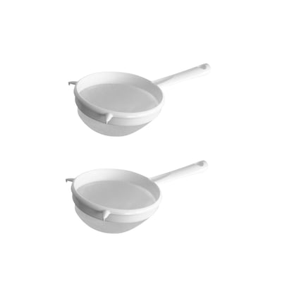 Set de 2 ustensiles de cuisine passoire plastique ARCADALINA FACKELMANN
