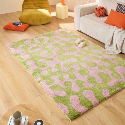 Tapis de salon année 70’s motif rétro GROOVY NAZAR RUGS