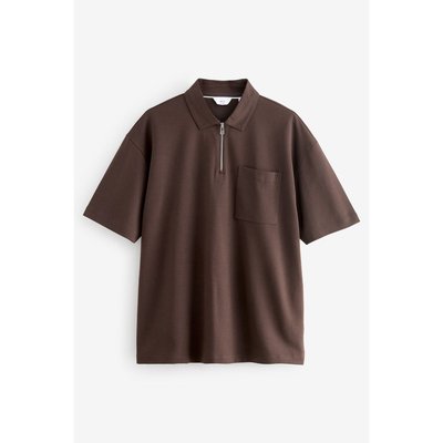 Polo à col zippé décontractée NEXT