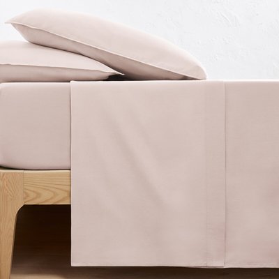 Drap plat uni en coton lavé, Scenario LA REDOUTE INTERIEURS