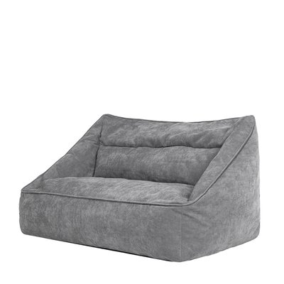 Pouf géant canapé en tissu chenille - CECILIA ICON
